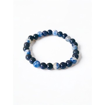 Pulseira Protetora Infantil – Sodalite & Pedra Estrela