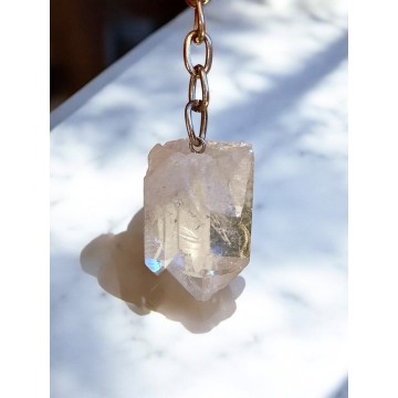 Porta Chaves Quartzo Cristal