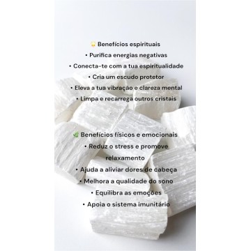COLAR SELENITE – A PEDRA DA LUZ E DA PUREZA