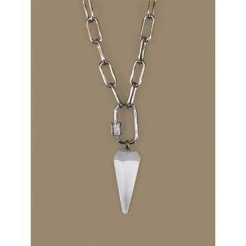 COLAR SELENITE – A PEDRA DA LUZ E DA PUREZA