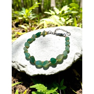 PULSEIRA QUARTZO VERDE