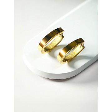 ✨ Argolas douradas que combinam com tudo   Medem 2 cm