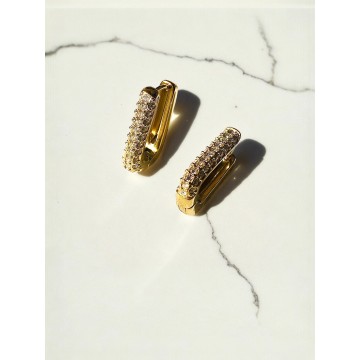 ✨ Argolas douradas que combinam com tudo ✨ 	•	Medem 2 cm