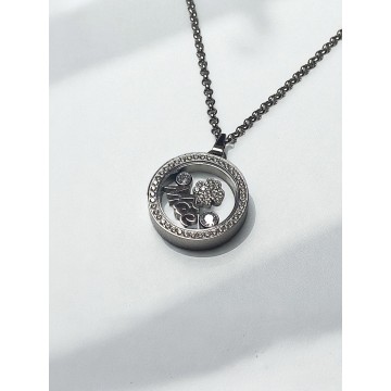 COLAR MÃE – MEDALHÃO COM PENDENTES