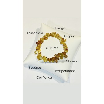 PULSEIRA CITRINO CRISTAIS NATURAIS