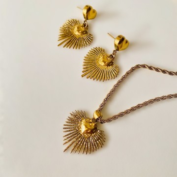 CONJUNTO CORAÇÃO SAGRADO AÇO