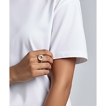 ANEL CÍRCULO DE LUZ AÇO ✨ ANEL CÍRCULO DA LUZ ✨