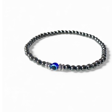 PULSEIRA PROTEÇÃO E EQUILÍBRIO – HEMATITE E OLHO TURCO