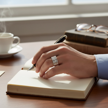 SQUARE RINGS   Brilho, ousadia num design moderno e sofisticado.