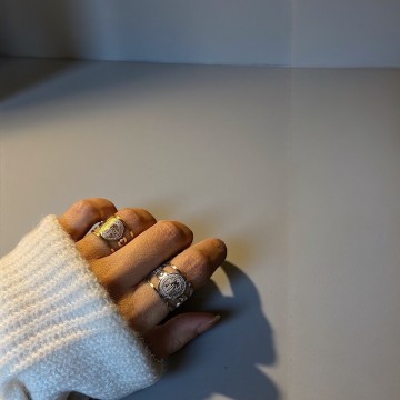 ANEL SÃO BENTO PRATEADO