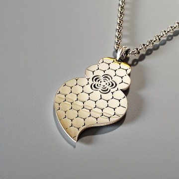 COLAR EM AÇO – ALTA QUALIDADE | CORAÇÃO DE VIANA