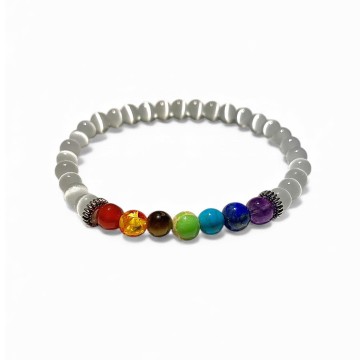 PULSEIRA SETE CHAKRAS E SELENITE