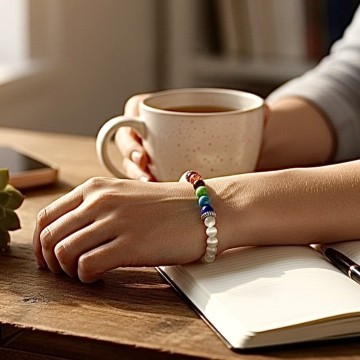 PULSEIRA SETE CHAKRAS E SELENITE