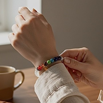 PULSEIRA SETE CHAKRAS E SELENITE