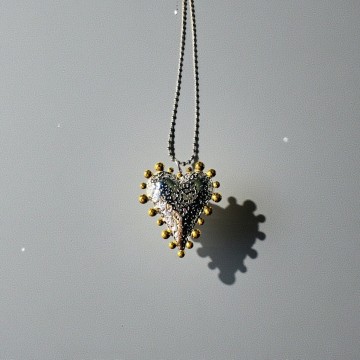 COLAR QUEEN HEART – AÇO INOXIDÁVEL