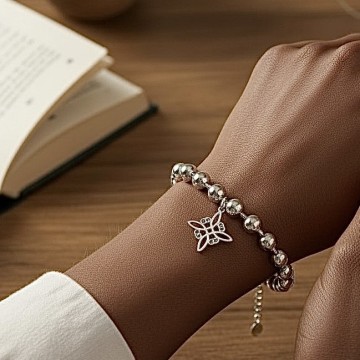 PULSEIRA NÓ DE BRUXA – AÇO INOXIDÁVEL