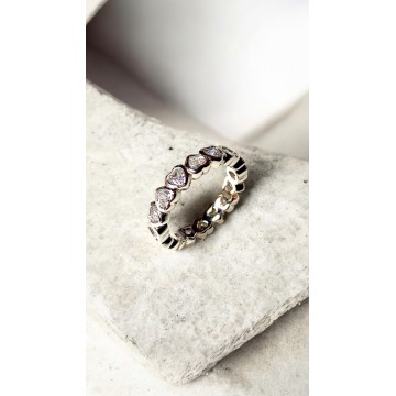 ANEL AMOUR CORAÇÕES ZIRCÓNIAS