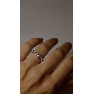 ANEL AMOUR CORAÇÕES ZIRCÓNIAS