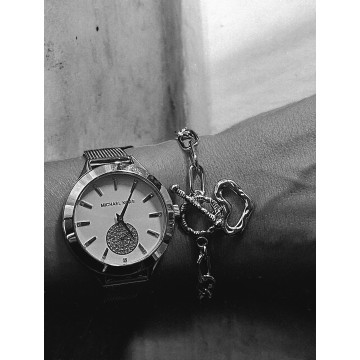 PULSEIRA HEART AÇO PRATEADO