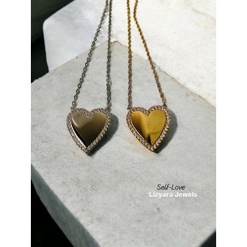 COLAR SELF LOVE PRATEADO