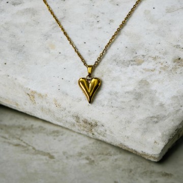 COLAR LITTLE HEART AÇO