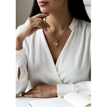 COLAR LITTLE HEART AÇO