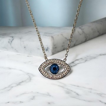 COLAR PROTEÇÃO OLHO TURCO – AÇO INOXIDÁVEL