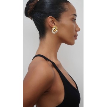 BRINCOS ISADORA AÇO INOXIDÁVEL