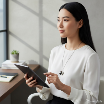 COLAR CHAMADOR DE ANJOS PRATEADO