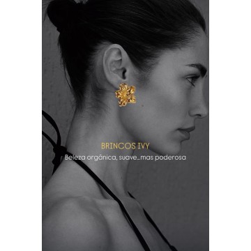 BRINCOS IVY AÇO INOXIDÁVEL