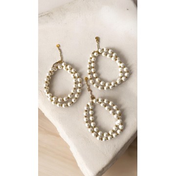 COLAR PEARL AÇO INOXIDÁVEL