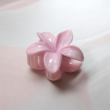 MOLA CABELO FLOR ROSA