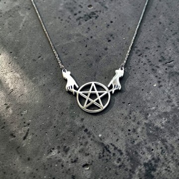 COLAR PENTAGRAMA - ESTRELA DE DAVI
