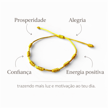 PULSEIRA SETE NÓS AMARELA