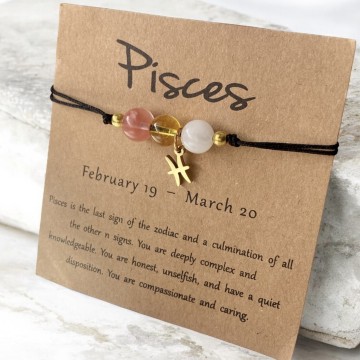 PEIXES – INTUIÇÃO E ESPIRITUALIDADE A pulseira de Peixes