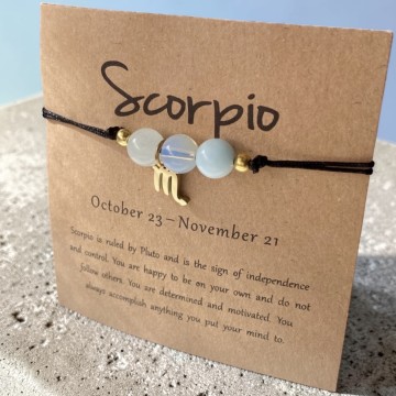 ESCORPIÃO – TRANSFORMAÇÃO E PODER A pulseira de Escorpião