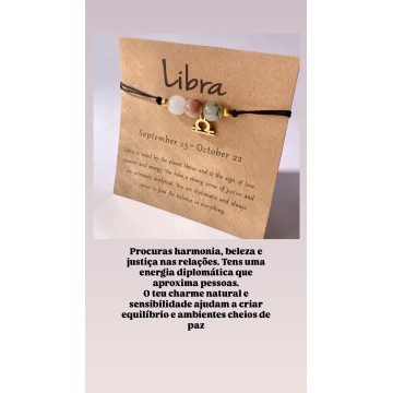 BALANÇA – HARMONIA E EQUILÍBRIO A pulseira de Balança