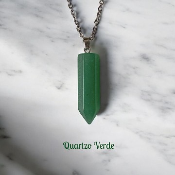 COLAR ENERGIA QUARTZO VERDE