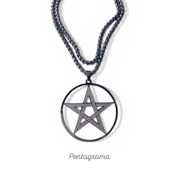 COLAR PROTEÇÃO PENTAGRAMA