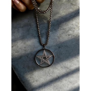 COLAR PROTEÇÃO PENTAGRAMA