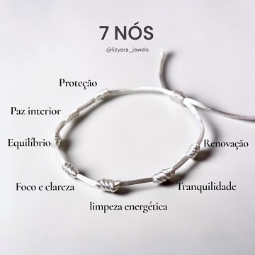 PULSEIRA SETE NÓS BRANCA