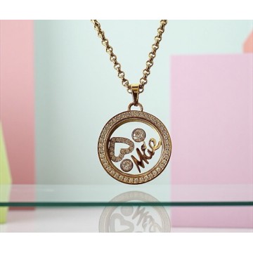 COLAR MÃE – MEDALHÃO COM PENDENTES