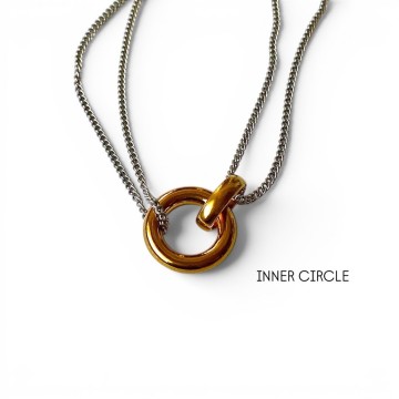 COLAR INNER CIRCLE AÇO INOXIDÁVEL