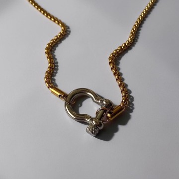 COLAR SILVER LOCK