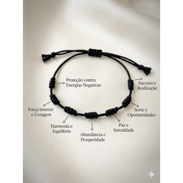 PULSEIRA SETE NÓS PRETA