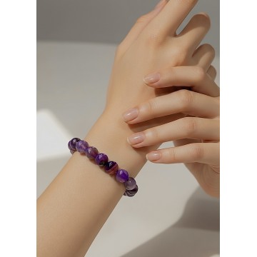 PULSEIRA ÁGATA ROXA