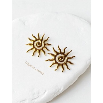 BRINCOS SOL DOURADO – LUZ E ENERGIA