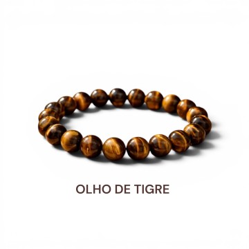 PULSEIRA OLHO DE TIGRE 8MM