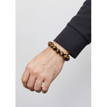 PULSEIRA OLHO DE TIGRE 8MM