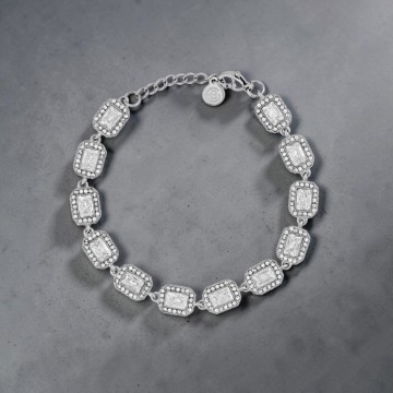 PULSEIRA GIO AÇO PRATEADO